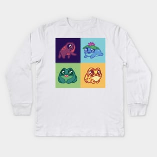Froggies! Kids Long Sleeve T-Shirt
